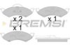 BREMSI BP2919 Brake Pad Set, disc brake